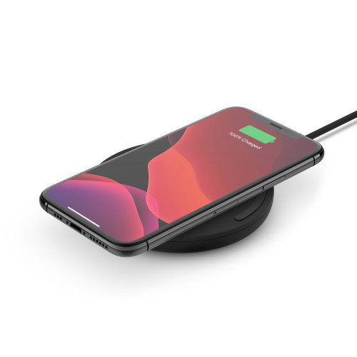Belkin Cargador Inalámbrico Qi 10W con Adaptador de CA Negro