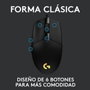 Logitech G102 Lightsync Negro