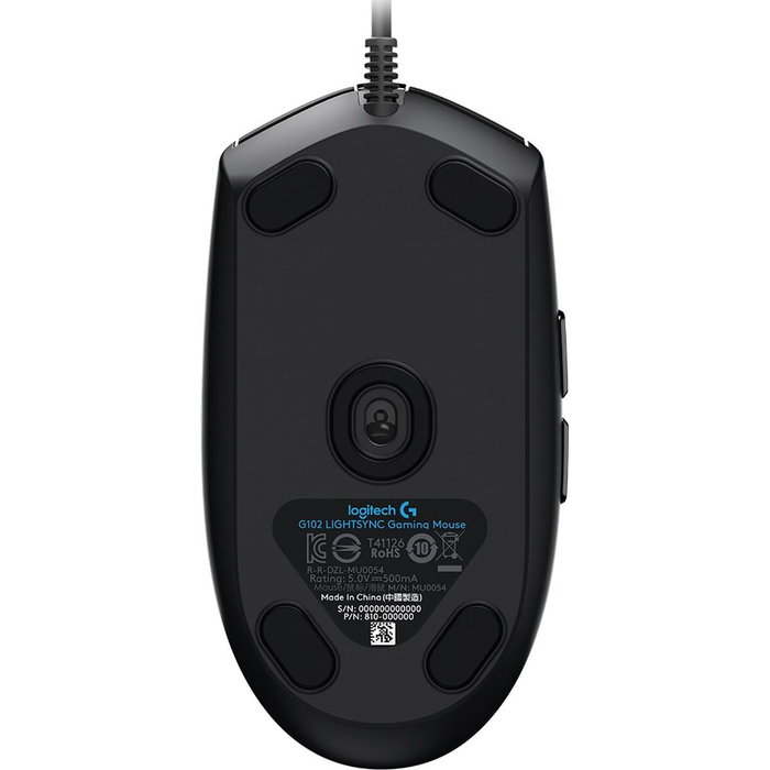 Logitech G102 Lightsync Negro