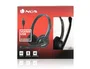 NGS Vox505 USB Auriculares de Diadema con Micrófono Negro