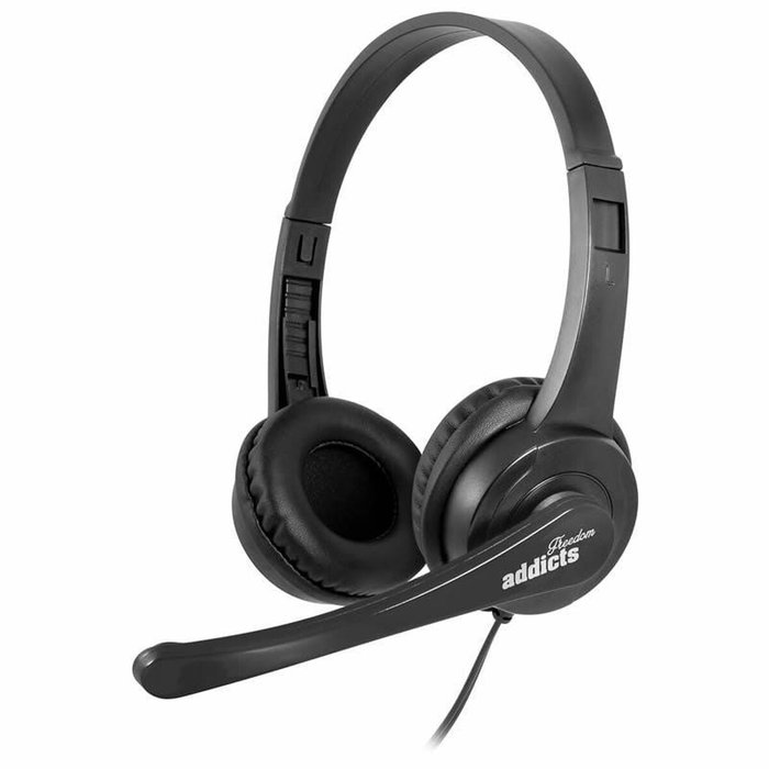 NGS Vox505 USB Auriculares de Diadema con Micrófono Negro