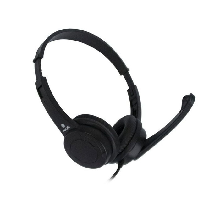 NGS Vox505 USB Auriculares de Diadema con Micrófono Negro