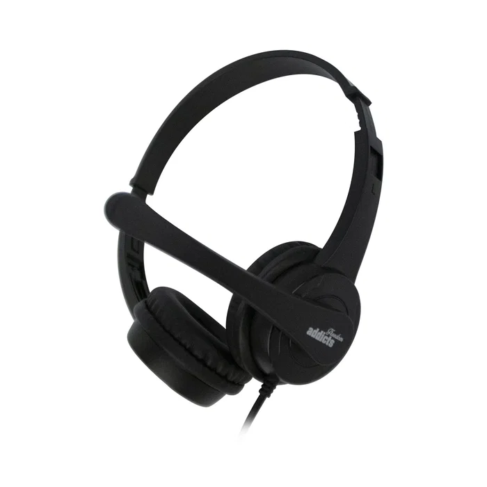 NGS VOX505 USB Auriculares Gaming con Micrófono USB, Diadema Ajustable, Control de Volumen Integrado, 20Hz-20kHz, 1.5m, Negros