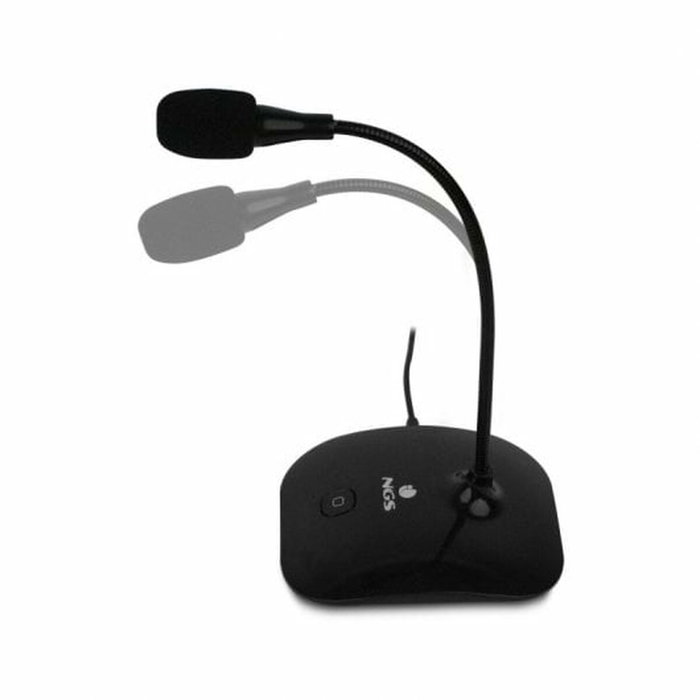 NGS Micrófono de sobremesa MS 115 Negro NGS Micrófono de sobremesa MS 115 Negro