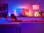Philips Hue Play Gradient Lightstrip 75'' 8718699784799 Tira LED Inteligente Blanco y Color para TV, Requiere Bridge y Sync, ZigBee, IP20