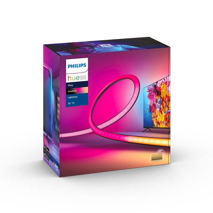 Philips Hue Play Gradient LED Lightstrip TV 55 pulgadas Philips Hue Play Gradient LED Lightstrip TV 55 pulgadas