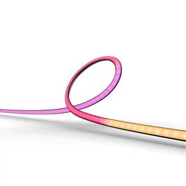Philips Hue Play Gradient LightStrip 65'' - Tira LED Inteligente Blanco y Color para TV, Bluetooth/Zigbee, 20W - Requiere Hue Bridge y Hue Sync