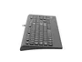 Natec Barracuda Teclado Completo QWERTY Español Negro