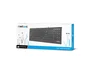 Natec Barracuda Teclado Completo QWERTY Español Negro