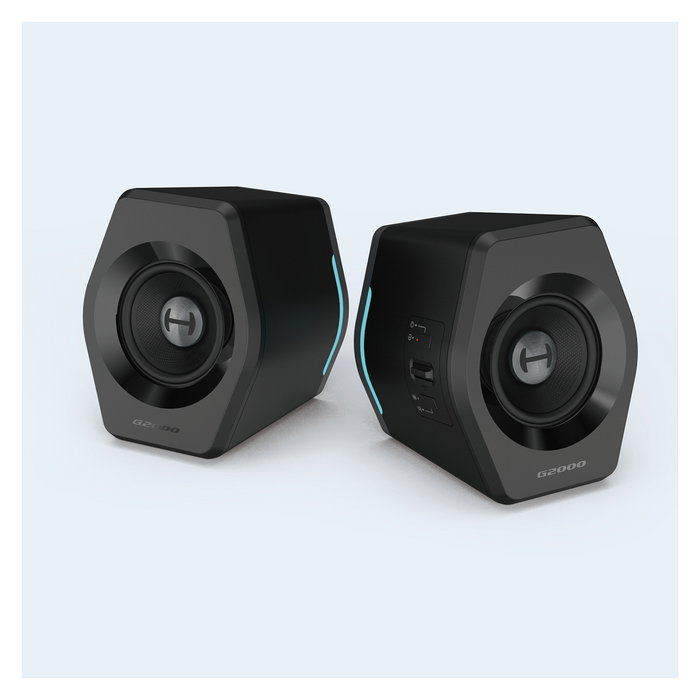 Edifier G2000 Altavoces Gaming Bluetooth RGB Negro 2.0 Potencia 32W Rango Frecuencia 98-20000Hz