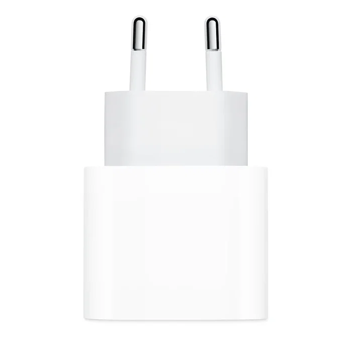 Apple Cargador USB-C de 20W MHJE3ZM/A, Carga Rápida y Eficiente para iPhone 8 y Posteriores, iPad Pro, iPad Air, Color Blanco