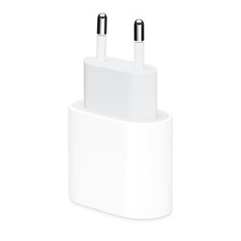 Apple cargador 20w usb-c carga rapida blanco mhje3zm/a