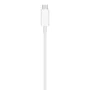 Apple Cargador Inalámbrico MagSafe MHXH3ZM - 15W para iPhone 12, 12 Pro, AirPods - Color Plata/Blanco