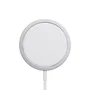 Apple Cargador Inalámbrico MagSafe MHXH3ZM - 15W para iPhone 12, 12 Pro, AirPods - Color Plata/Blanco