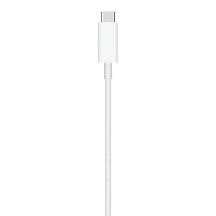 Apple MagSafe MHXH3ZM/A Cargador Inalámbrico 15W Blanco/Plata