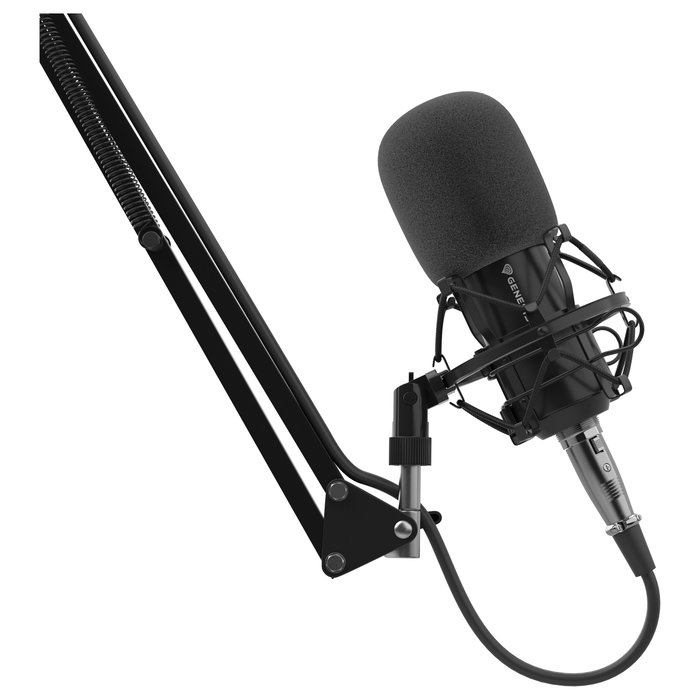 GENESIS Radium 300 XLR Micrófono de Estudio Negro