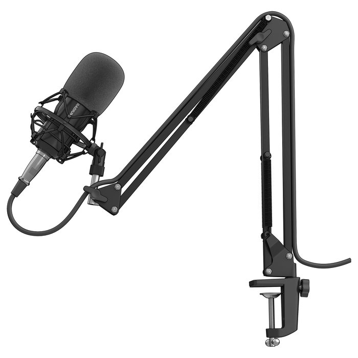 GENESIS Radium 300 XLR Micrófono de Estudio Negro