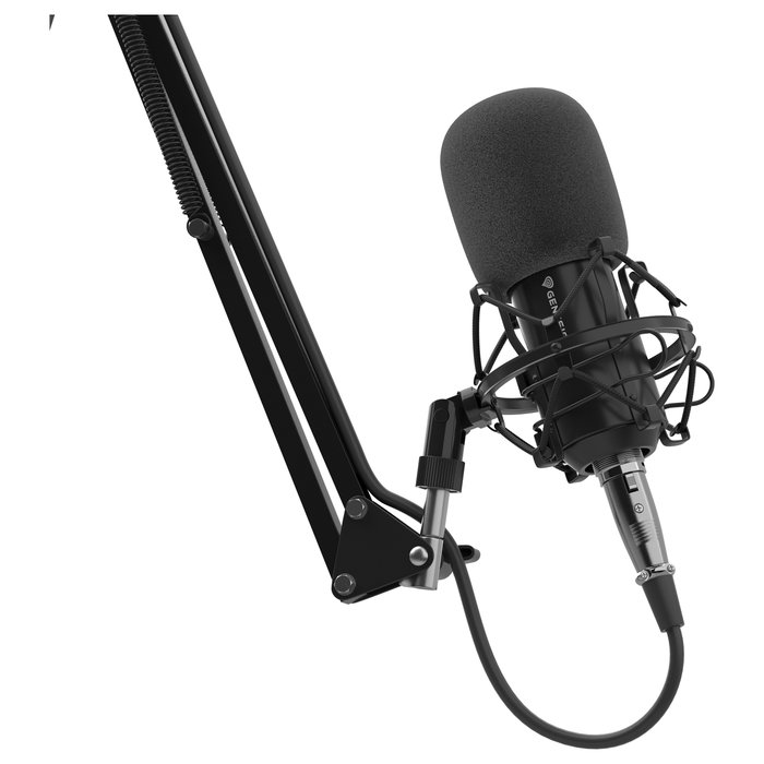 GENESIS Radium 300 XLR Micrófono de Estudio Negro