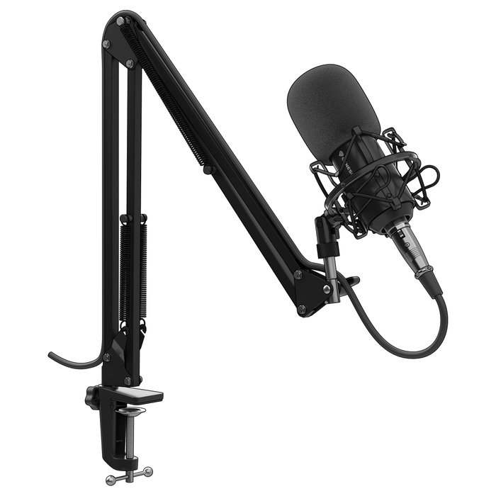 GENESIS Radium 300 XLR Micrófono de Estudio Negro