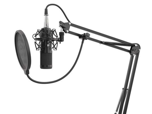 GENESIS Radium 300 XLR Micrófono de Estudio Negro
