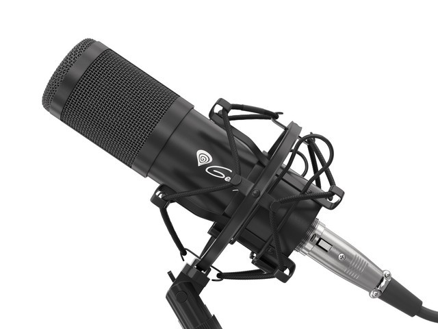 GENESIS Radium 300 XLR Micrófono de Estudio Negro