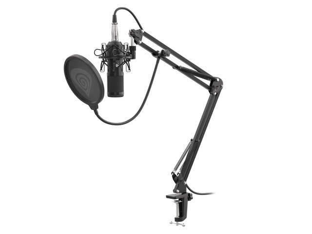 GENESIS Radium 300 XLR Micrófono de Estudio Negro
