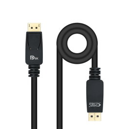 Nanocable Cable DisplayPort 1.4 Macho a Macho 3m Negro Certificado VESA