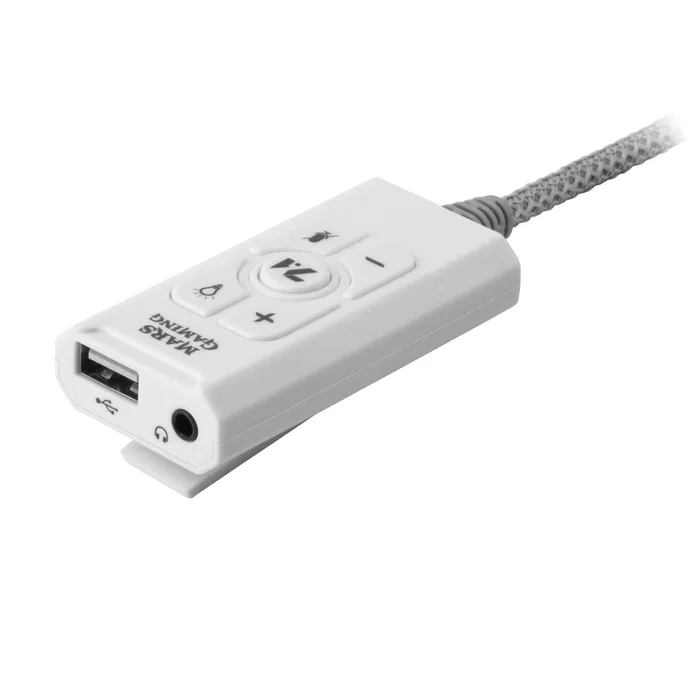 Mars Gaming MSC2W Tarjeta de Sonido 7.1 USB Blanca Mars Gaming MSC2W Tarjeta de Sonido 7.1 USB Blanca