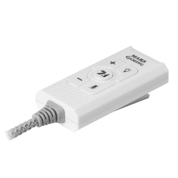 Mars Gaming MSC2W Tarjeta de Sonido 7.1 USB Blanca Mars Gaming MSC2W Tarjeta de Sonido 7.1 USB Blanca