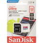 SANDISK MicroSDHC 32GB Clase 10 UHS Class 1 A1 120MB/s Gris/Rojo