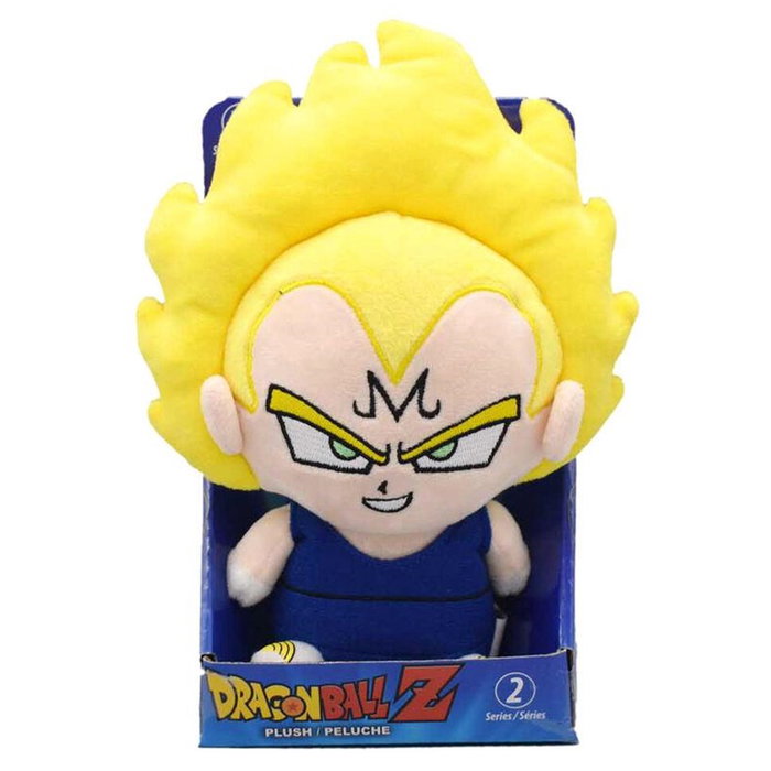 Just Toys Peluche Dragon Ball Z Majin Vegeta, Plush Series 2, 15 cm, figura de colección Just Toys Peluche Dragon Ball Z Majin Vegeta, Plush Series 2, 15 cm, figura de colección