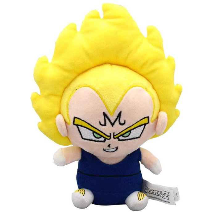 Just Toys Peluche Dragon Ball Z Majin Vegeta, Plush Series 2, 15 cm, figura de colección Just Toys Peluche Dragon Ball Z Majin Vegeta, Plush Series 2, 15 cm, figura de colección