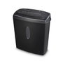 Hama Home X10CD Destructora de papel con corte cruzado para CD y Blu-ray, Negro
