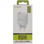 Muvit For Change MCACC0012 Cargador de Pared USB Tipo-C 20W Blanco