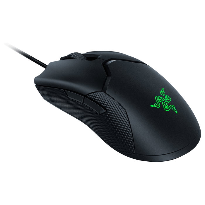 Razer Viper 8KHz - Ratón Gaming Óptico para Juego Ambidiestro, 20000 DPI, 8 Botones Programables, Cable USB 1.8 m, Iluminación, Color Negro