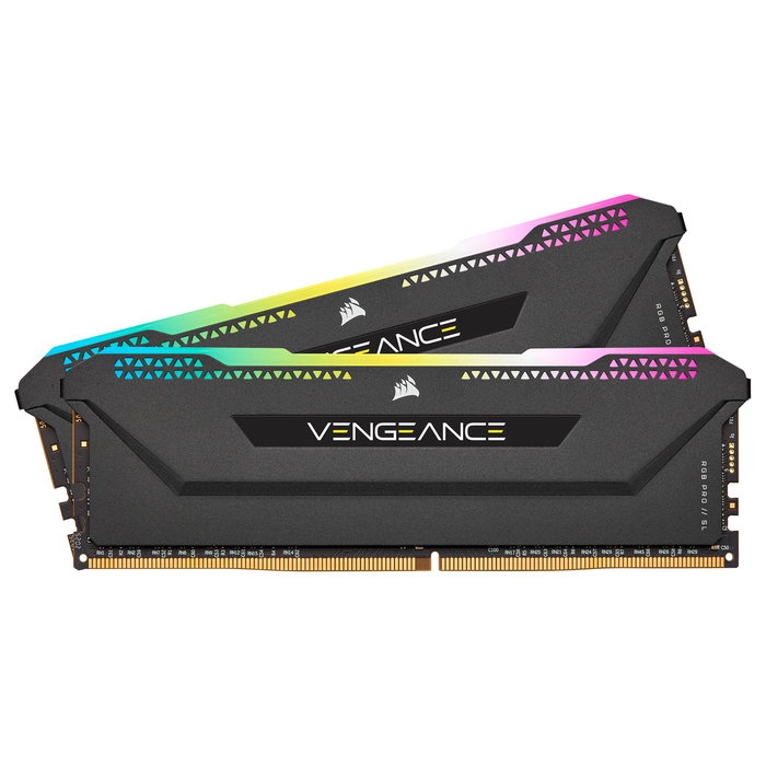 Corsair Vengeance RGB Pro 32GB (2x16GB) Kit DDR4 3200MHz CL16 Negro - 288-pin DIMM