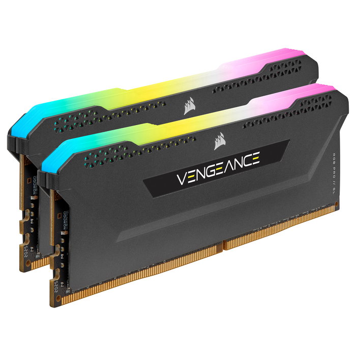 Corsair Vengeance RGB Pro 32GB (2x16GB) Kit DDR4 3200MHz CL16 Negro - 288-pin DIMM