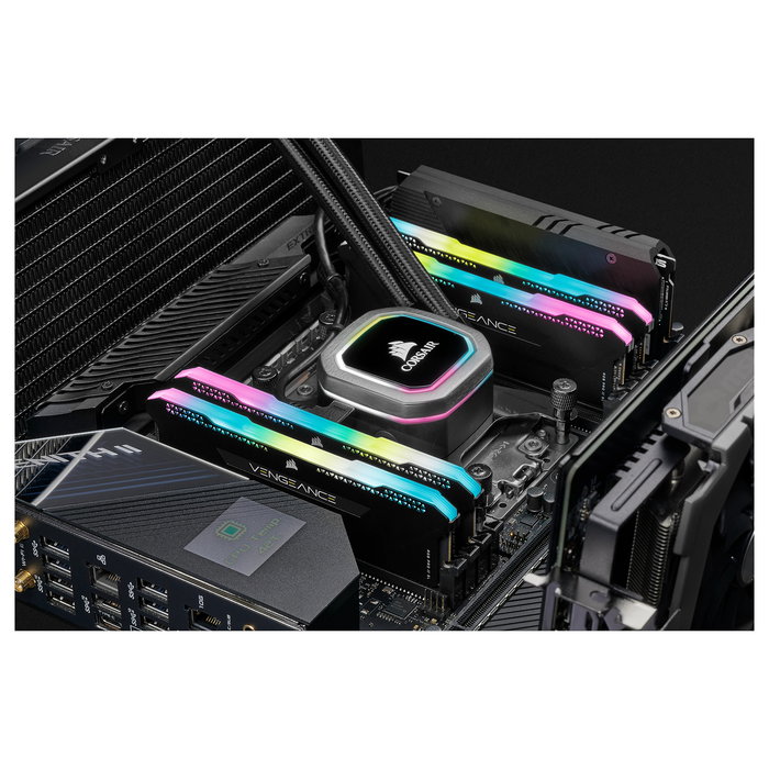 Corsair Vengeance RGB Pro 32GB (2x16GB) Kit DDR4 3200MHz CL16 Negro - 288-pin DIMM