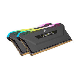 Corsair Kit de Memoria RAM 16GB (2x8GB) DDR4 3200MHz CL16 Vengeance RGB Pro Negro