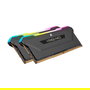 Corsair Kit de Memoria RAM 16GB (2x8GB) DDR4 3200MHz CL16 Vengeance RGB Pro Negro