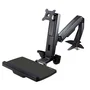StarTech.com Brazo de Soporte de Pie y Sentado SP100STAND3S