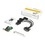 StarTech.com Tarjeta Adaptadora PCI Express de 4 Puertos RS232