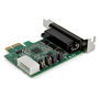 StarTech.com Tarjeta Adaptadora Serie PCI Express de 4 Puertos RS-232 DB9