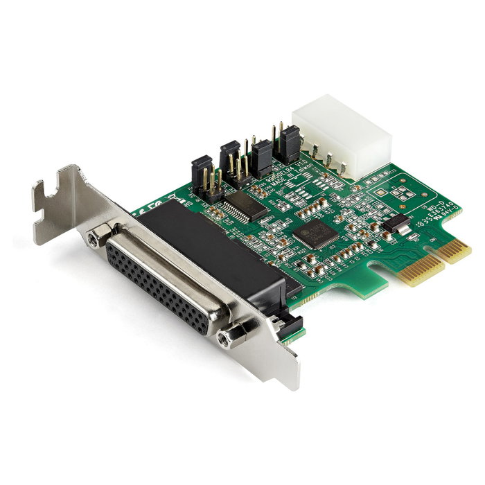 StarTech.com Tarjeta Adaptadora Serie PCI Express de 4 Puertos RS-232 DB9