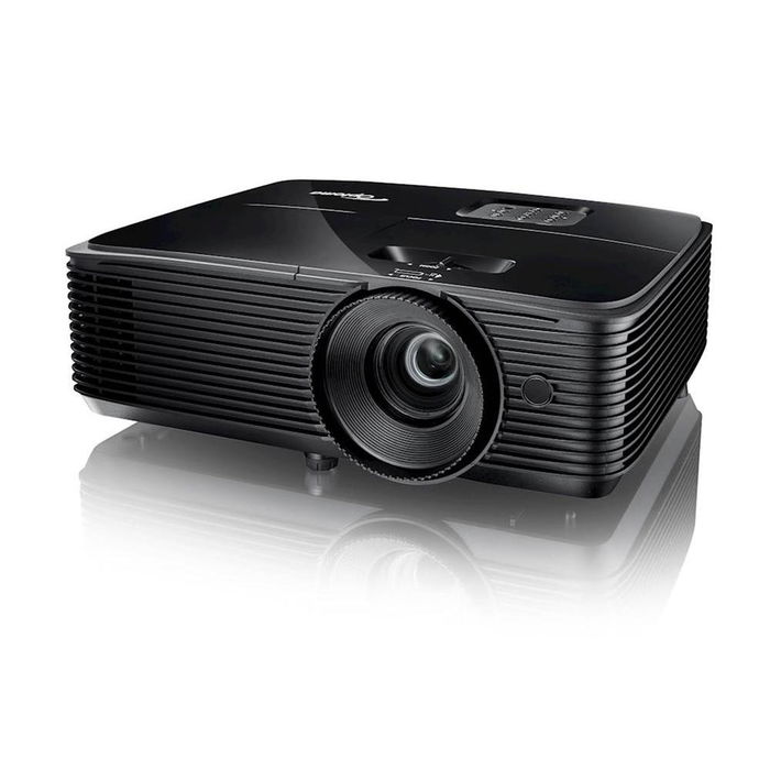 Optoma Proyector W371 DLP WXGA 1280x800 3800 Lúmenes Full 3D 25000:1 con Altavoz 10W para Aulas y Reuniones