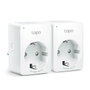 TP-Link Tapo P100 Pack de 2 Enchufes Inteligentes Wi-Fi Blanco