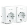 TP-Link Tapo P100 Pack de 2 Enchufes Inteligentes Wi-Fi Blanco