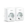 TP-Link Tapo P100 Pack de 2 Enchufes Inteligentes Wi-Fi Blanco