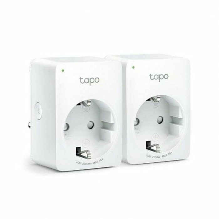 TP-Link Tapo P100 Pack de 2 Enchufes Inteligentes Wi-Fi Blanco TP-Link Tapo P100 Pack de 2 Enchufes Inteligentes Wi-Fi Blanco