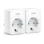 TP-Link Tapo P100 Pack de 2 Enchufes Inteligentes Wi-Fi Blanco